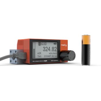 Battery Powered Digital Mass Flow Meters and Regulators for Gases Battery Powered Digital Mass Flow Meters and Regulators for Gases