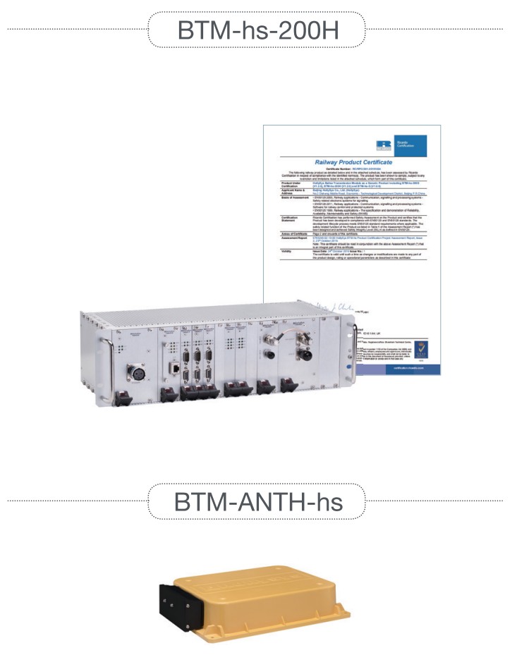 BTM and Antenna BTM-hs-200H Object Controller (OC) 10C-HS
